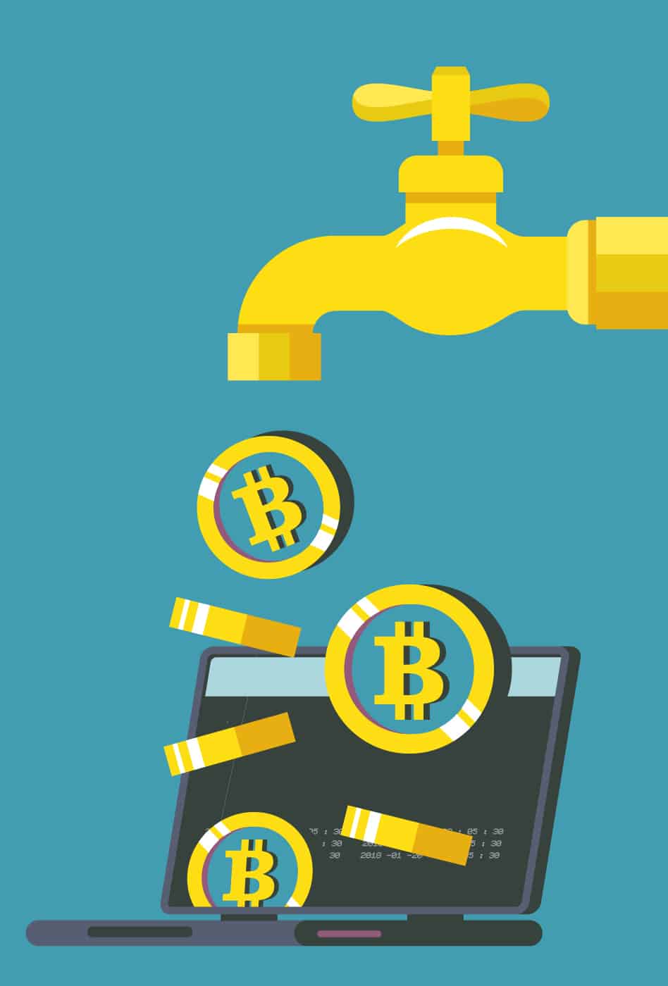 Earn Bitcoin from using Bitcoin faucet