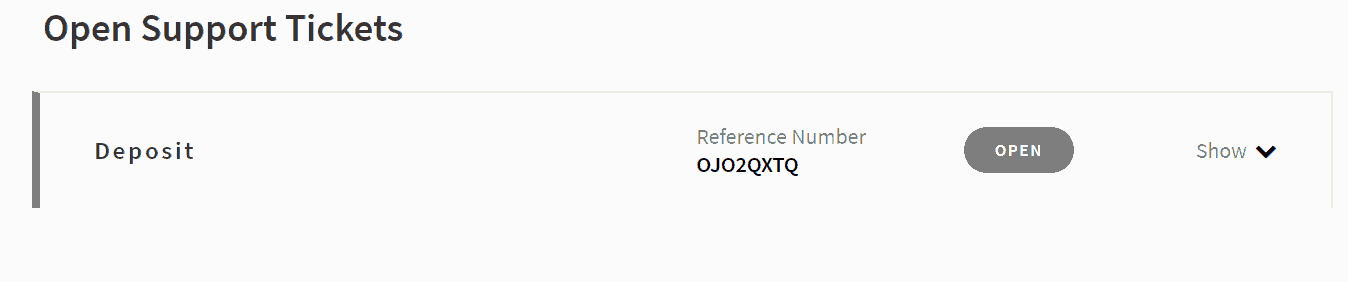 Coinsquare Support Tickets