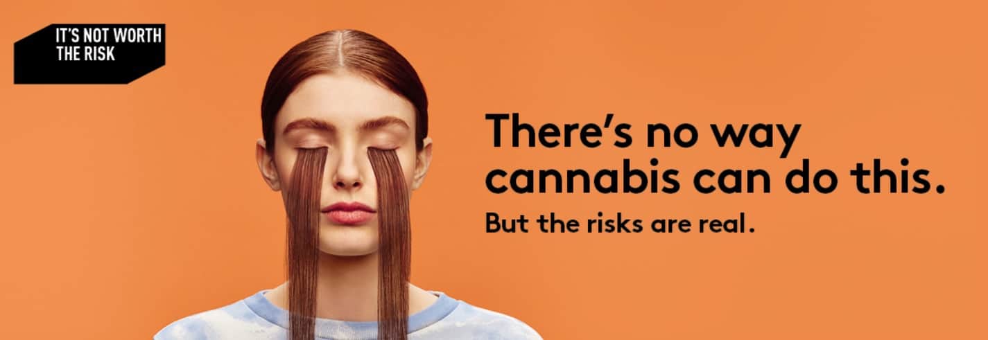 Marijuana ad - cannabis in Quebec 2