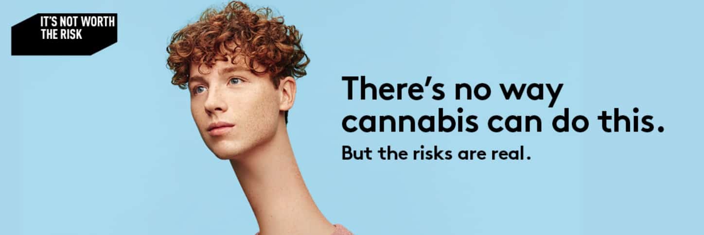 Marijuana ad - cannabis in Quebec