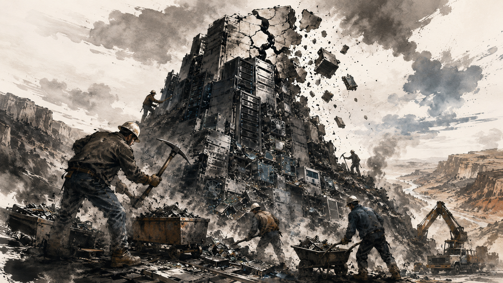 Why The AI Picks-and-Shovels Boom May Be Peaking